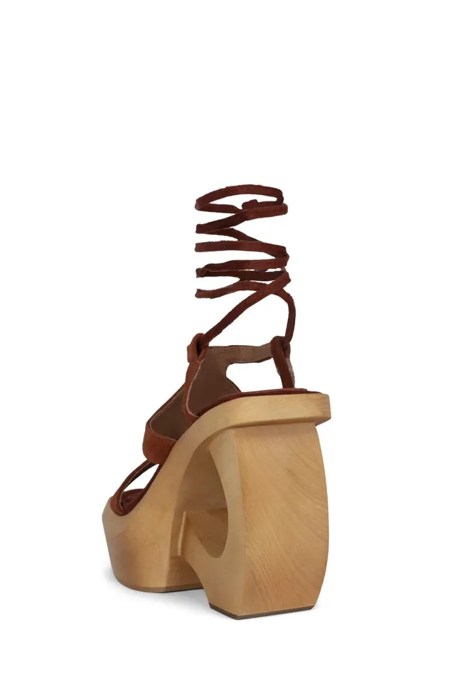 Women Sandal Jeffrey Campbell IDOLIZE Black Brown