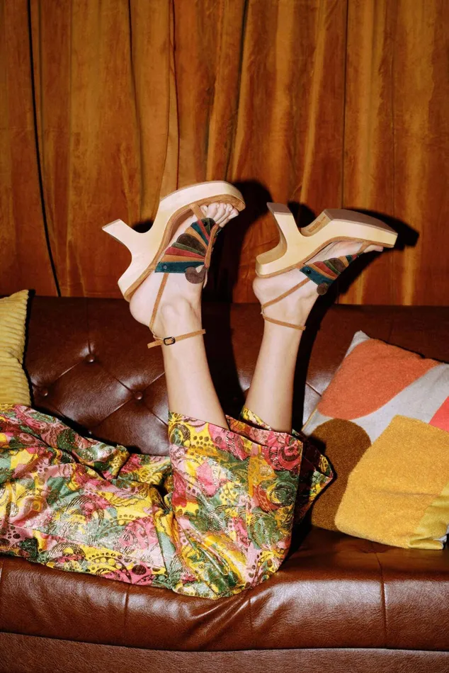 Women Sandal Jeffrey Campbell MORPHO Pink Lilac Suede Multi