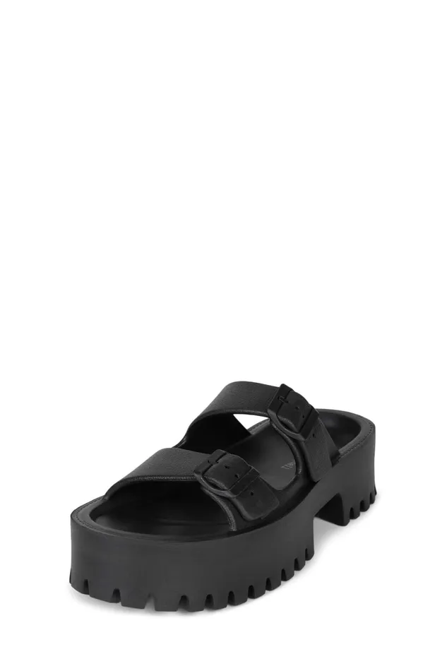 Women Sandals Under 100 Jeffrey Campbell STROLLON Black