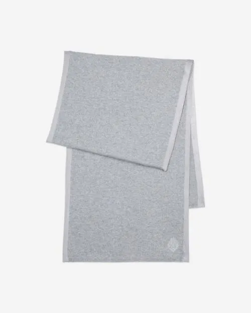 Women Scarves The Kooples Grey Cashmere Scarf Middle Grey Mel