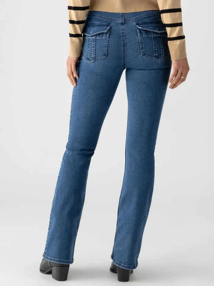Women Sculpted Hayden Bootcut Standard Rise Denim Pant Lucky Streak Sanctuary Clothing Denim