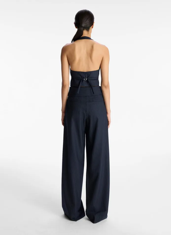 Women Sets ALC Emma Pinstripe Pant Navy