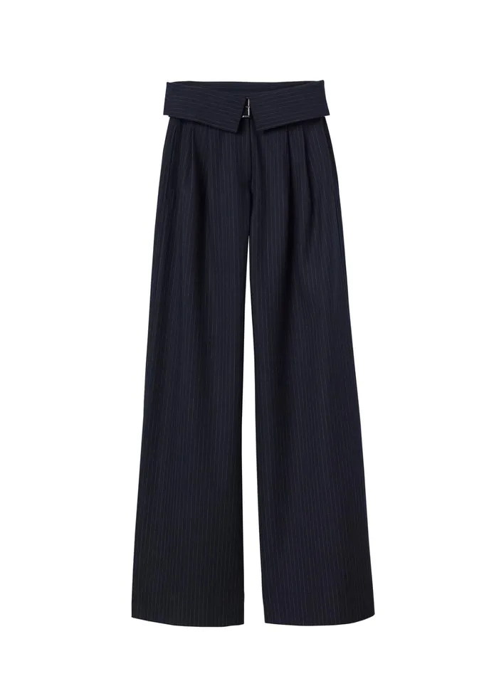 Women Sets ALC Emma Pinstripe Pant Navy