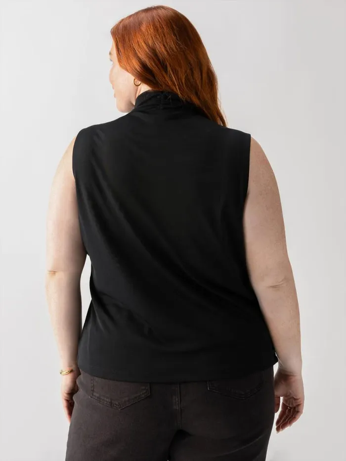 Women Shirred Neck Mesh Tank Black Inclusive Collection Sanctuary Clothing Inclusive Women Shirred Neck Mesh Tank Black Inclusive Collection Sanctuary Clothing Inclusive