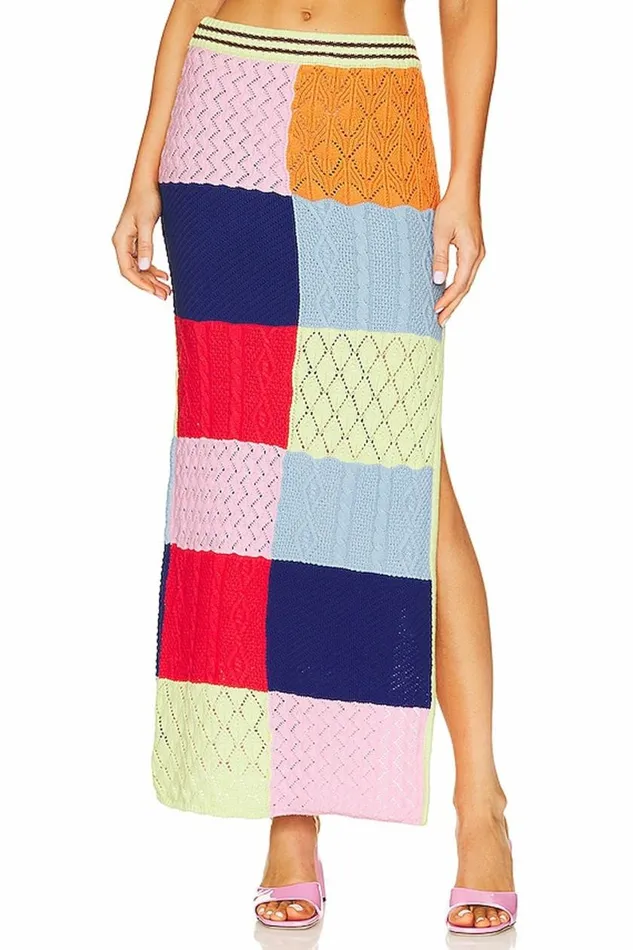 Women Skirts DODO BAR OR Rose Skirt Colorful
