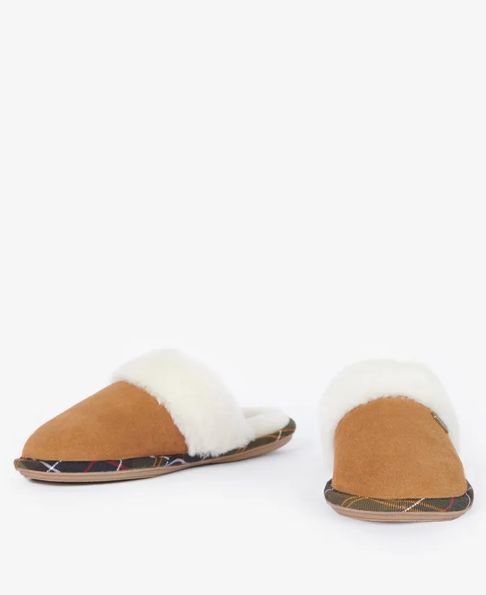 Women Slippers Barbour Ellery Mule Slippers Camel Women Slippers Barbour Ellery Mule Slippers Camel