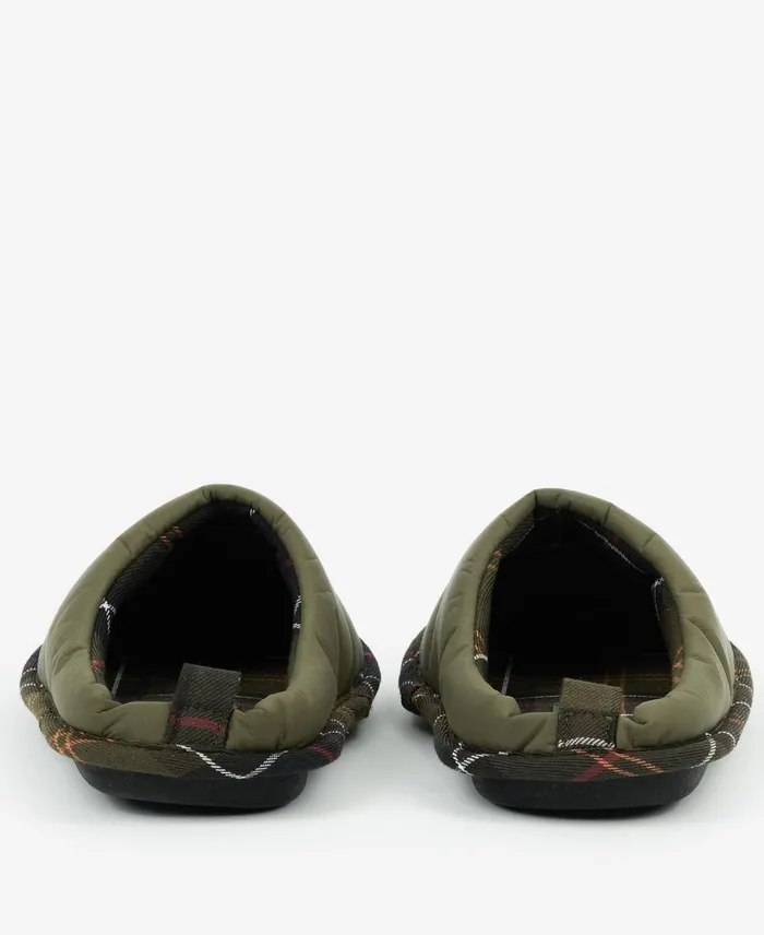 Women Slippers Barbour Scottie Slippers Olive
