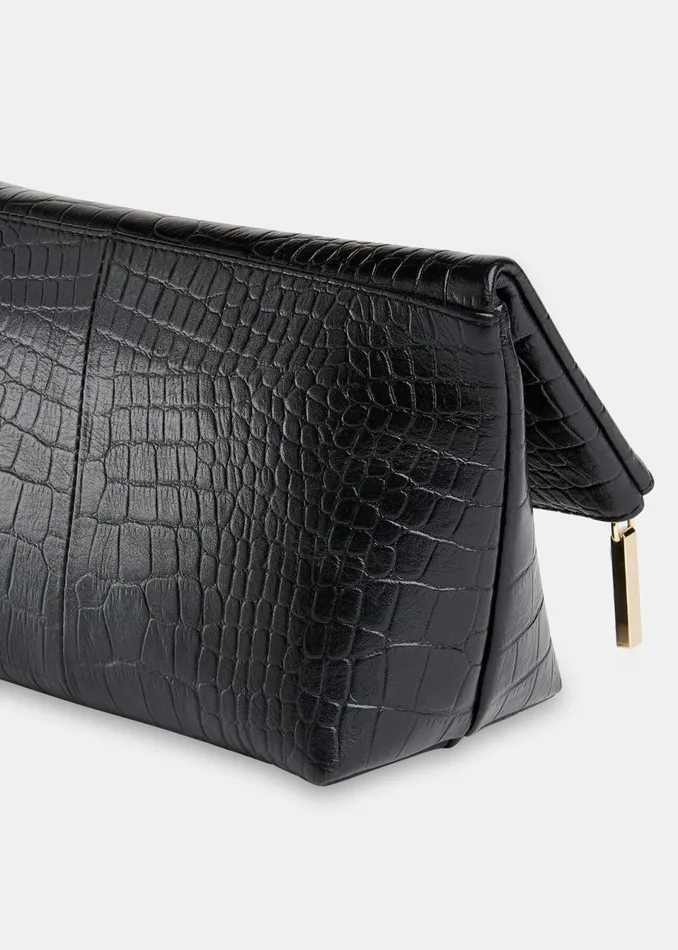 Women Small Bags and Clutches Whistles Black Cecilia Make Up Bag