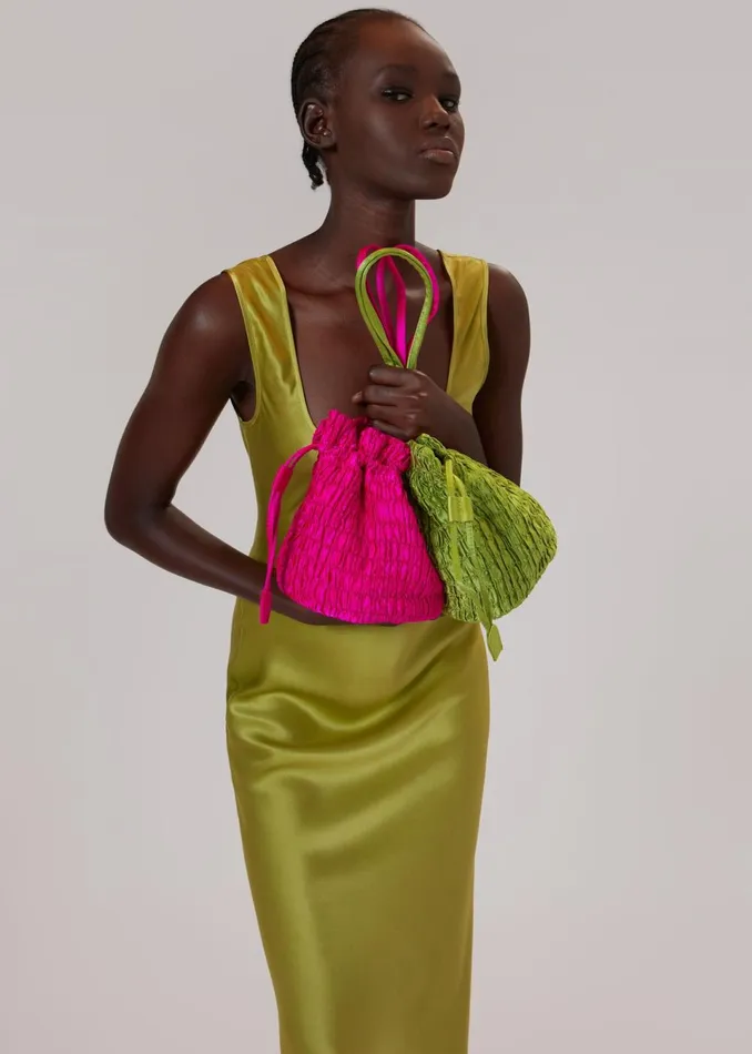 Women Small Bags and Clutches Whistles Green Hai Gina Bag