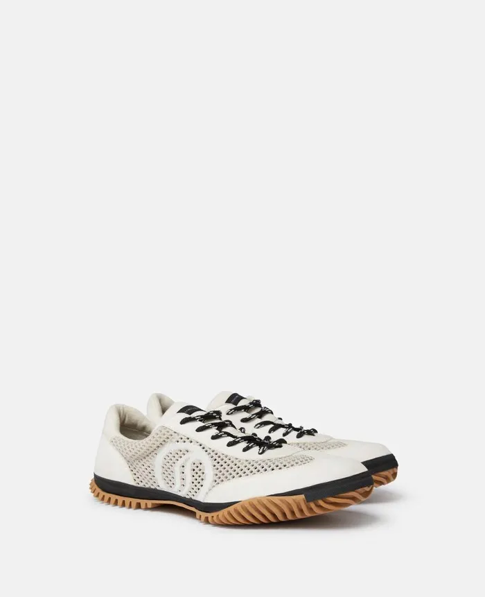 Women Sneakers Stella McCartney SWave Sport Mesh Paneled Sneakers Pure White