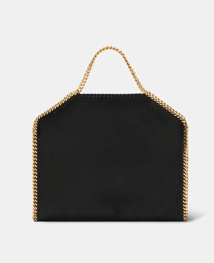 Women Stella Icons Stella McCartney Falabella FoldOver Tote Bag Black