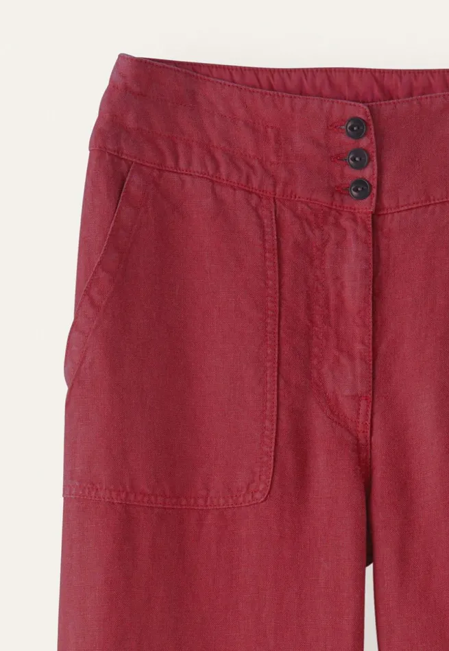 Women Straightleg Trousers Poetry Fashion Trousers and Shorts