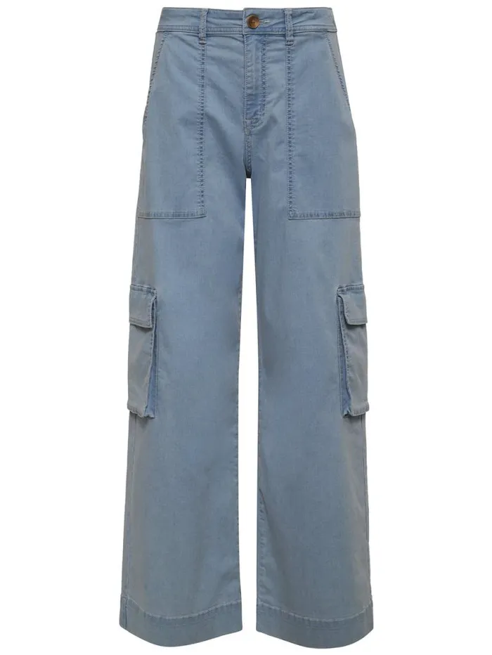 Women Sunset SemiHigh Rise Denim Pant Pale Blue Inclusive Collection Sanctuary Clothing Pants