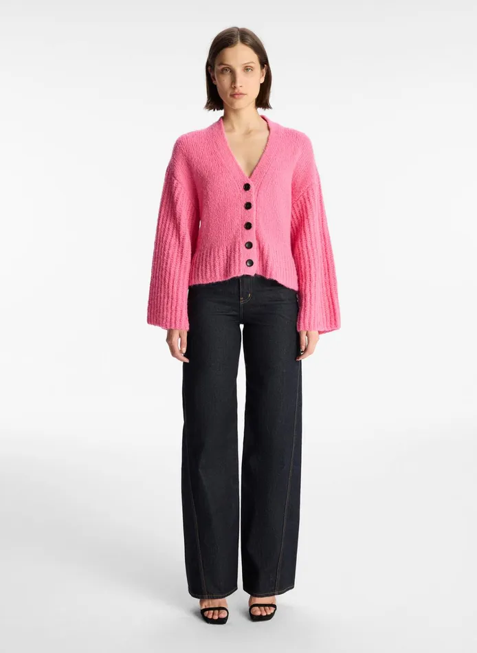 Women Sweaters ALC Venice Wool Cashmere Cardigan Margo