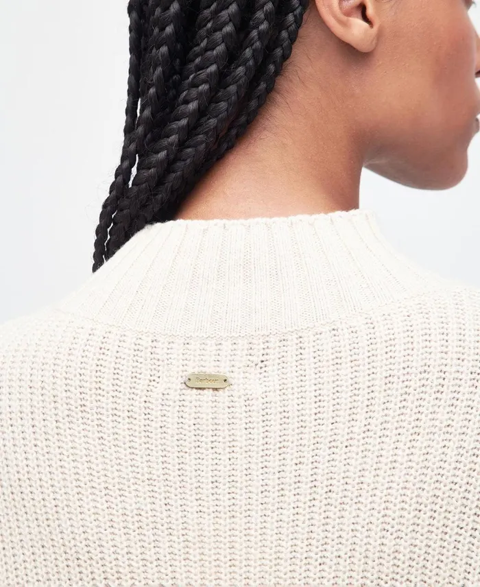 Women Sweaters and Knitwear Barbour Elsa Knitted Jumper Light Fawn Women Sweaters and Knitwear Barbour Elsa Knitted Jumper Light Fawn