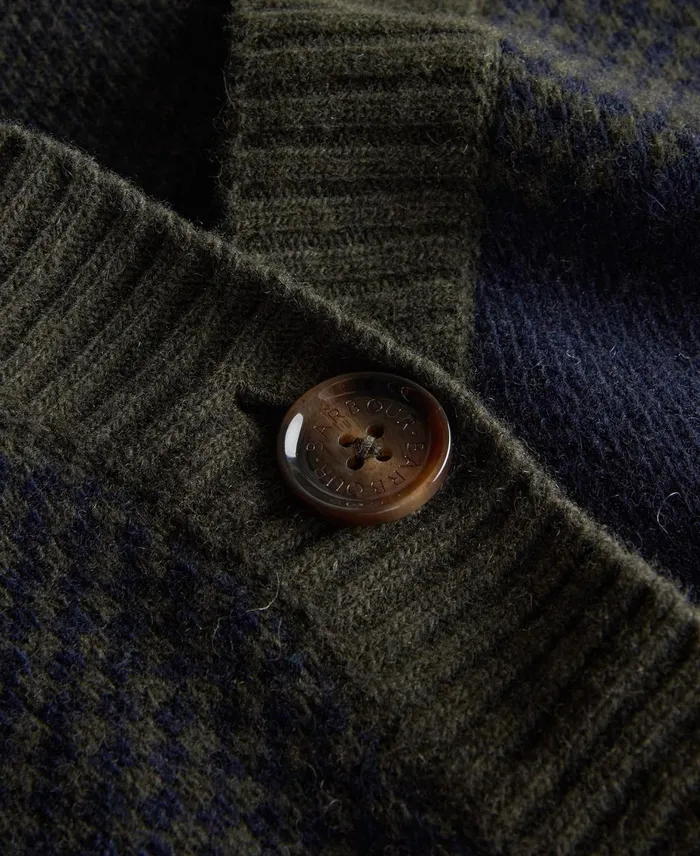 Women Sweaters and Knitwear Barbour Marie Cardigan Classic Blacksage Tartan Women Sweaters and Knitwear Barbour Marie Cardigan Classic Blacksage Tartan