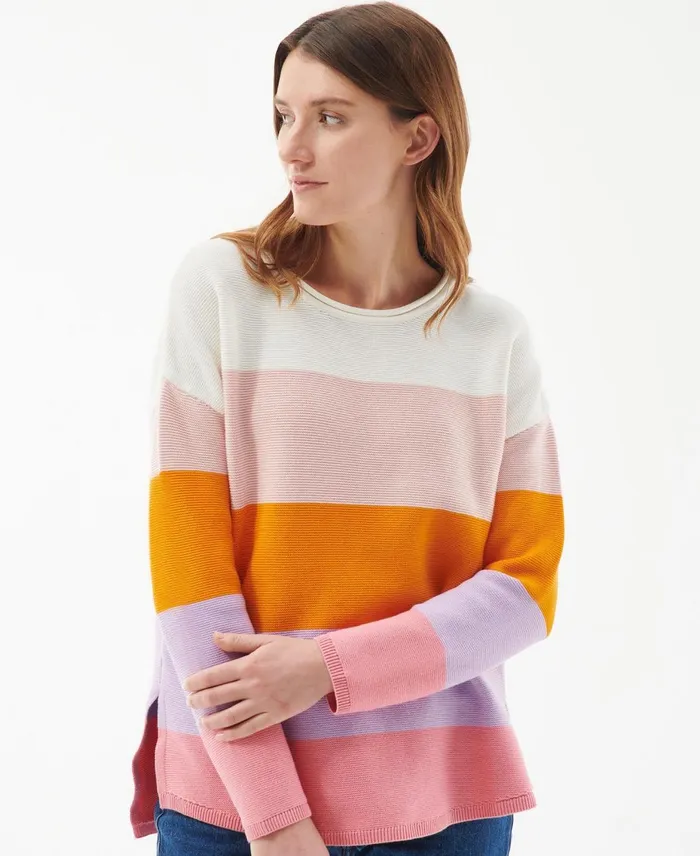 Women Sweaters and Knitwear Barbour Mariner Striped Knitted Jumper Classic Multi