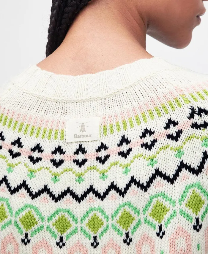 Women Sweaters and Knitwear Barbour Melville Knitted Jumper Aran Women Sweaters and Knitwear Barbour Melville Knitted Jumper Aran