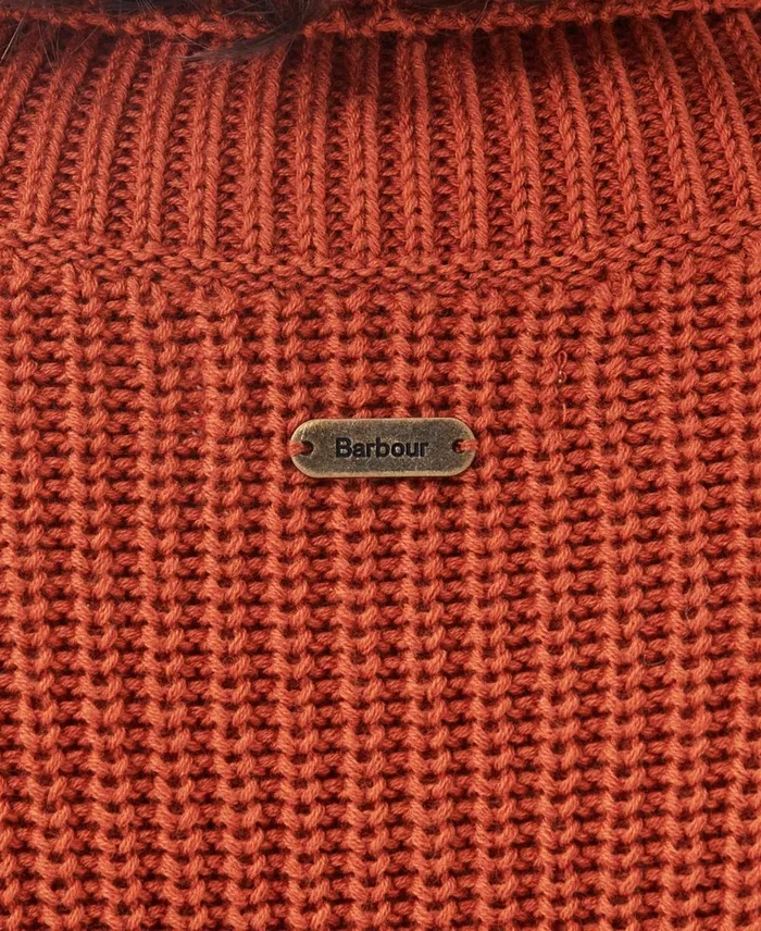 Women Sweaters and Knitwear Barbour Stitch Cape Spiced Pumpkin Women Sweaters and Knitwear Barbour Stitch Cape Spiced Pumpkin