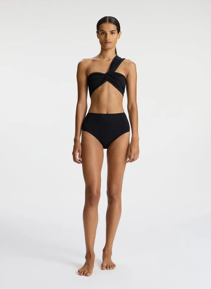 Women Swim ALC Athena Bikini Top Black