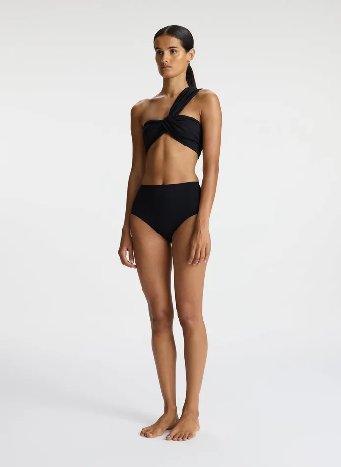 Women Swim ALC Athena Bikini Top Black