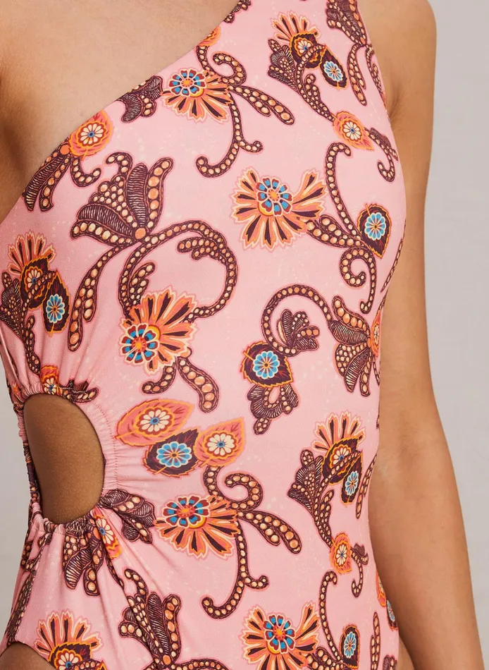Women Swim ALC Delfina Swimsuit Rosa Multi