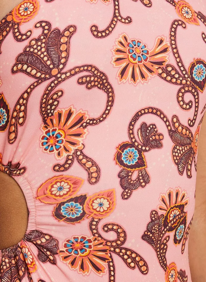 Women Swim ALC Delfina Swimsuit Rosa Multi