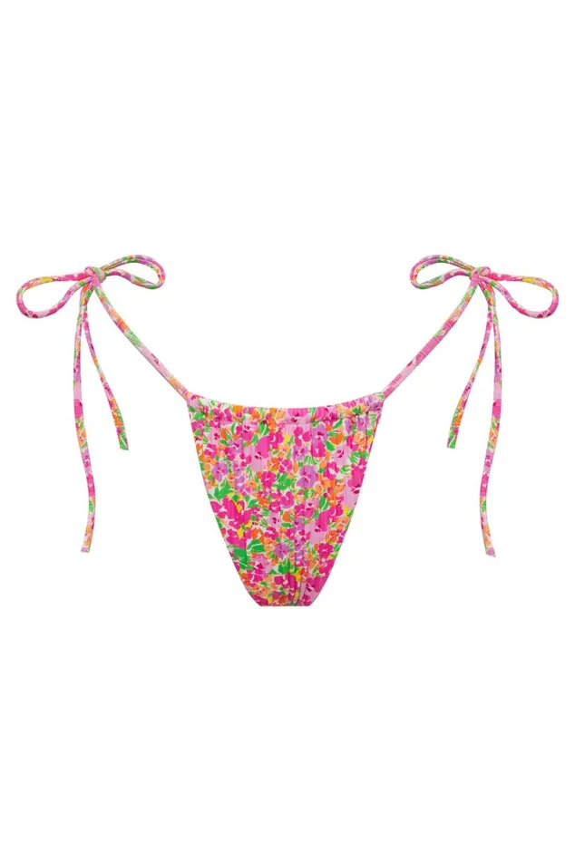 Women Swim For Love and Lemons Sidra Swim Bottom Pink Women Swim For Love and Lemons Sidra Swim Bottom Pink