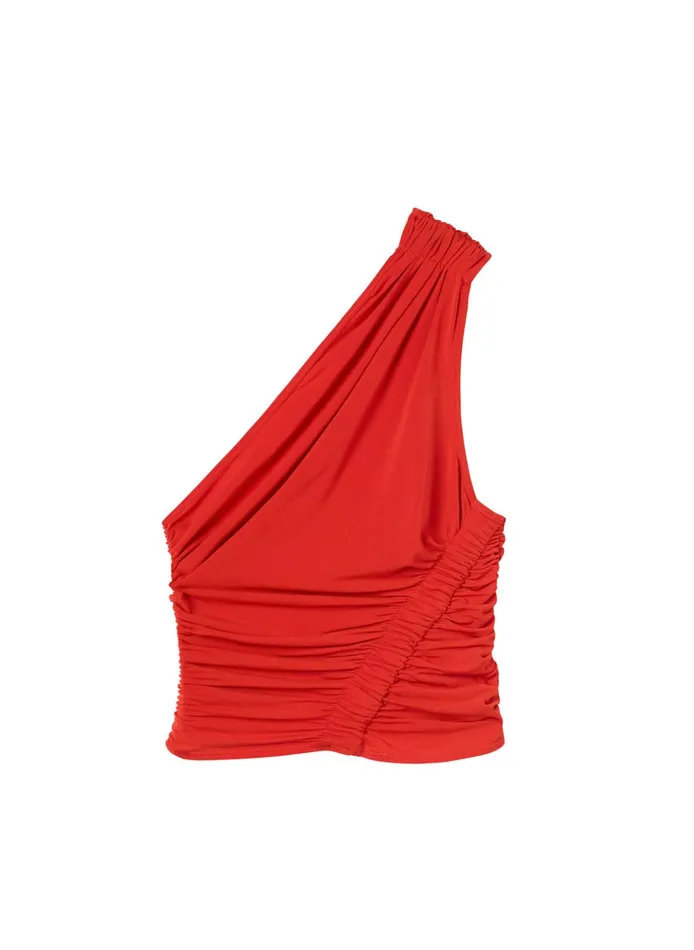 Women Tees and Tanks ALC Kayden Jersey Top Ruby