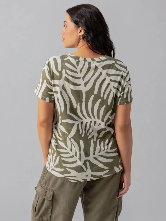 Women The Perfect Tee Olive Night Palm Inclusive Collection Sanctuary Clothing Inclusive Women The Perfect Tee Olive Night Palm Inclusive Collection Sanctuary Clothing Inclusive