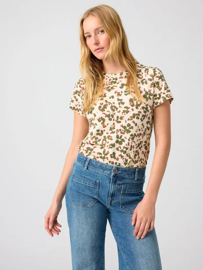 Women The Perfect Tee Rose Foliage Sanctuary Clothing Tees and Tops