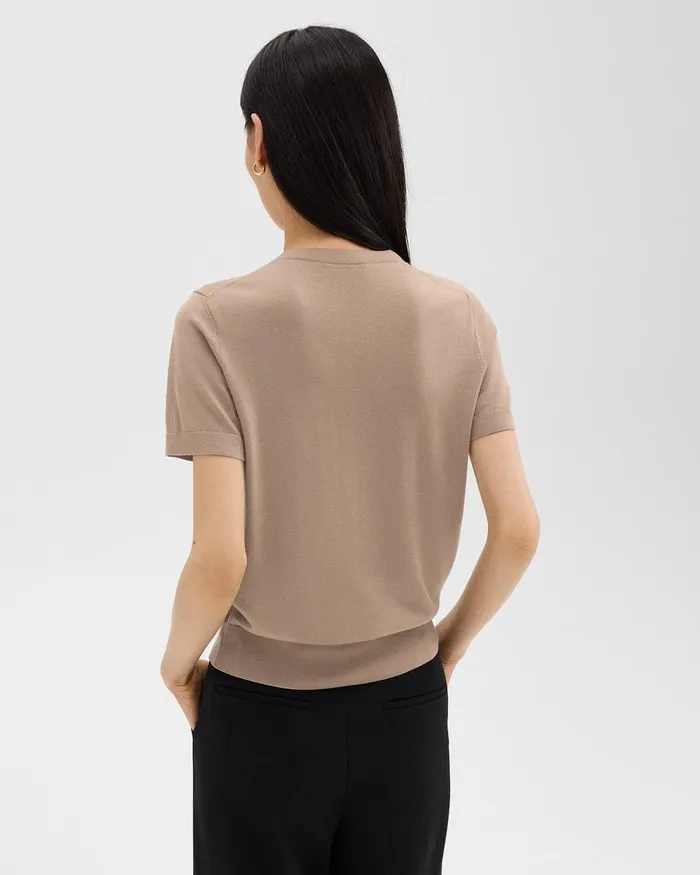 Women Theory TShirts Tank Tops Sweater Tee In Regal Wool Palomino