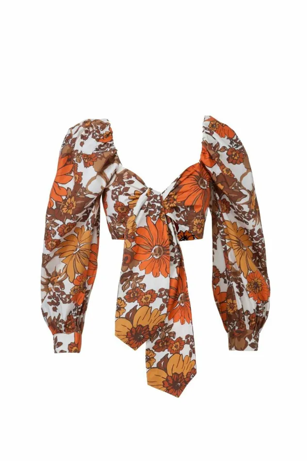 Women Tops DODO BAR OR Biby Top Orange