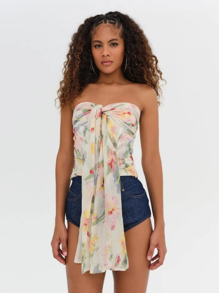 Women Tops For Love and Lemons Abby Strapless Top Multi Women Tops For Love and Lemons Abby Strapless Top Multi