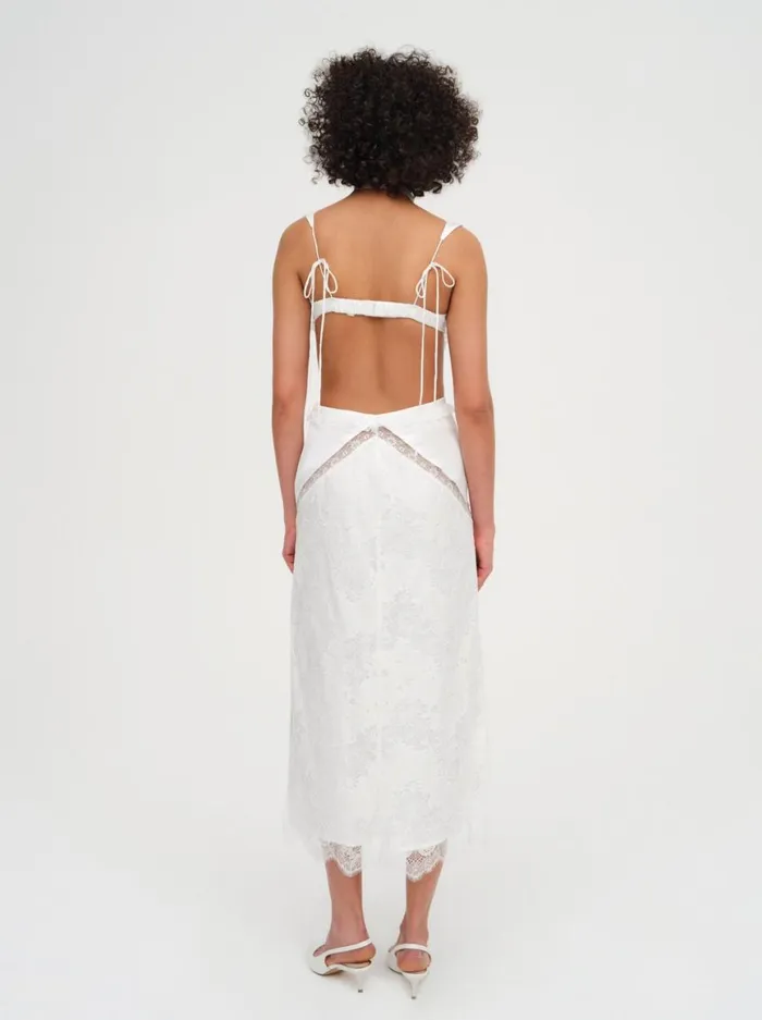 Women Tops For Love and Lemons Allira Lace Bra Top White Women Tops For Love and Lemons Allira Lace Bra Top White