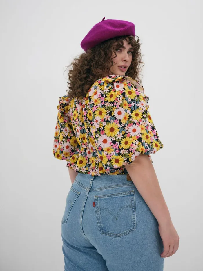 Women Tops For Love and Lemons Glenn Crop Top Yellow Women Tops For Love and Lemons Glenn Crop Top Yellow