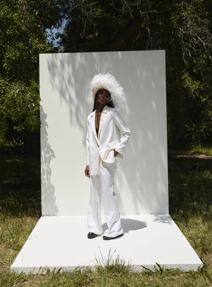 Women Tops For Love and Lemons Ruth Blazer White