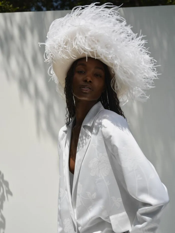 Women Tops For Love and Lemons Ruth Blazer White Women Tops For Love and Lemons Ruth Blazer White