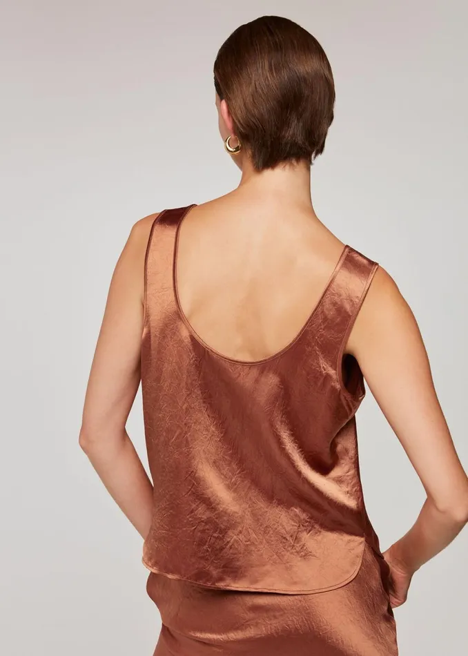 Women Tops Whistles Bronze Ella Cami Top
