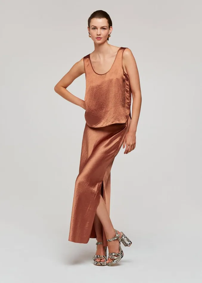 Women Tops Whistles Bronze Ella Cami Top