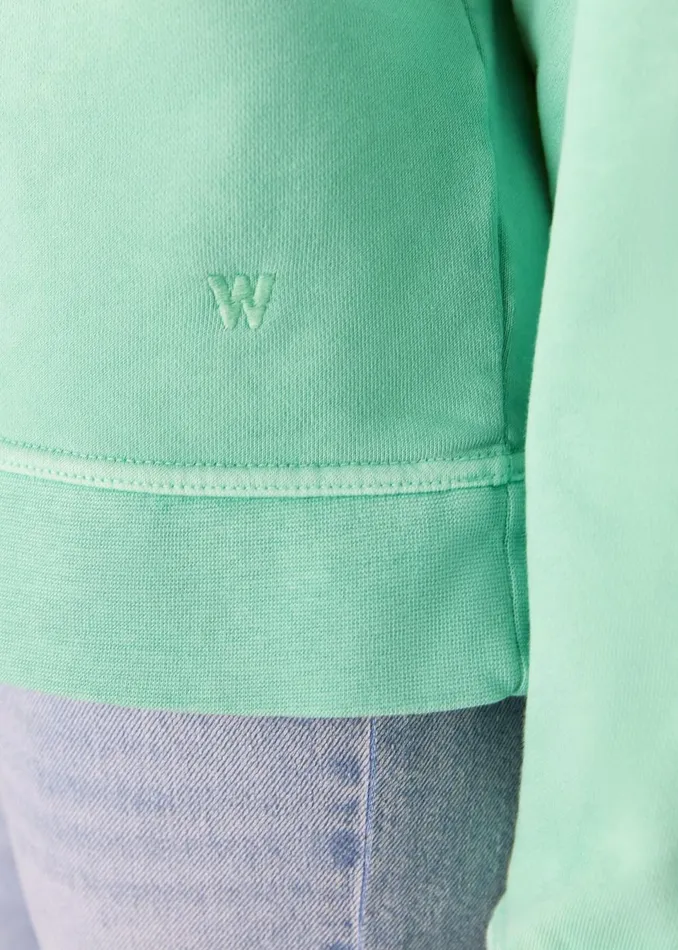 Women Tops Whistles Green Relaxed Sweat