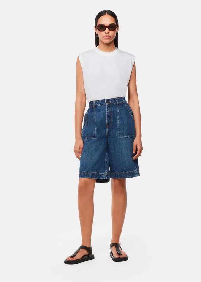 Women Tops Whistles White Edie Sleeveless Vest