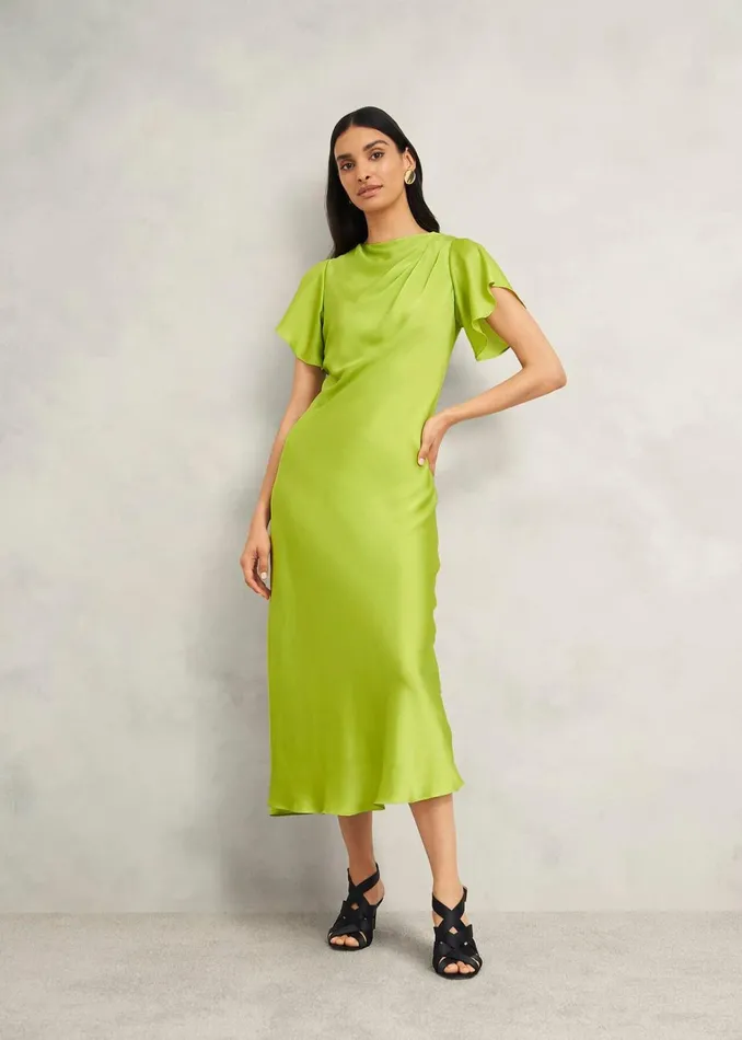 Women Tremeer Dress Lime Green Hobbs Dresses and Jumpsuits