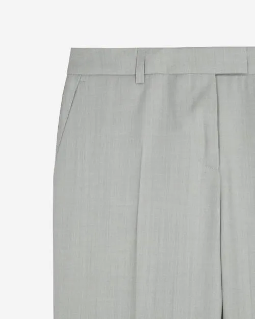 Women Trousers and Jeans The Kooples Fitted Gray Suit Pants Beige