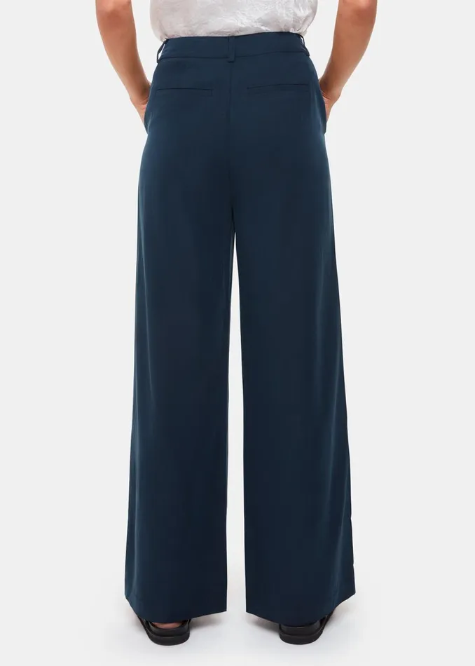 Women Trousers Whistles Navy Joss Tailored Trouser