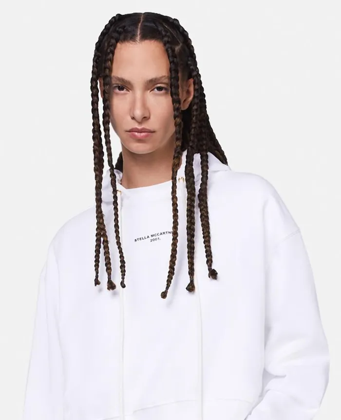 WomenUnisex Sweatshirts And TShirts Stella McCartney Stella McCartney 2001 Hoodie White