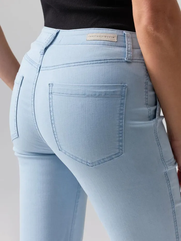 Women Vacation Crop High Rise Pant Ultra Pale Sanctuary Clothing Pants