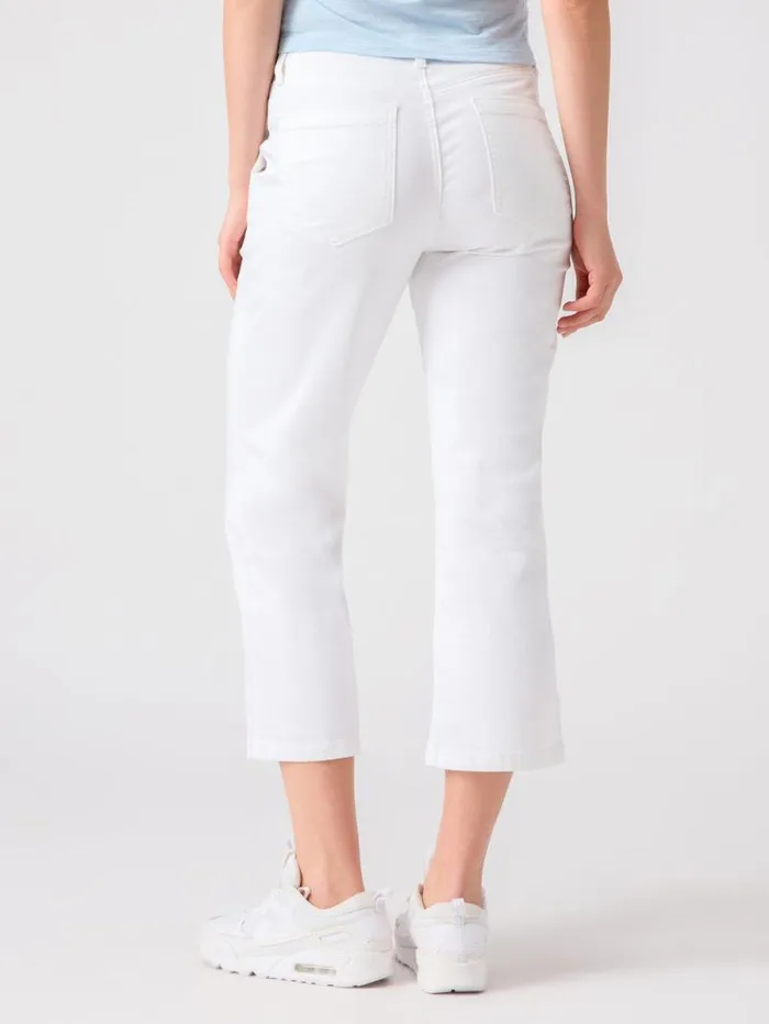 Women Vacation Crop High Rise Pant White Sanctuary Clothing Pants