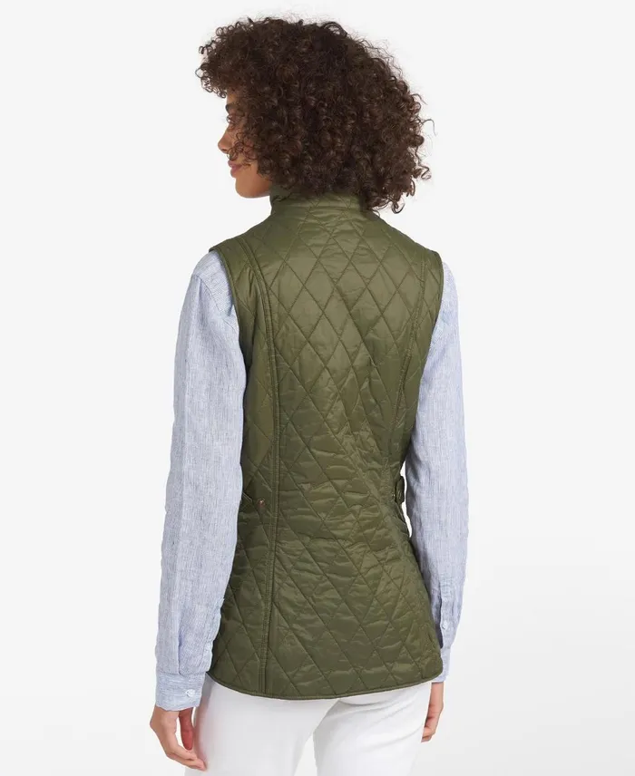 Women Vests Barbour Otterburn Gilet Black