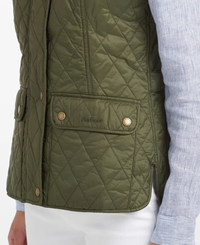 Women Vests Barbour Otterburn Gilet Black